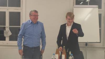 Franz Plappert und Stefan Hmmerle