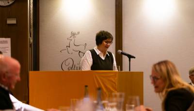 Simone Lebherz gab fr die Gemeinderatsfraktion den Bericht ab. 