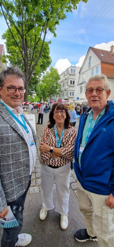 Unsere Kandidaten Klaus Schneider, Renate Sigle-Mazzoleni und Gunnar Härtling