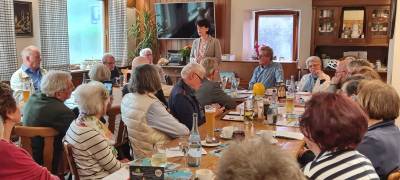 Frau Oberbürgermeisterin Zull bei Ihrem Grußwort