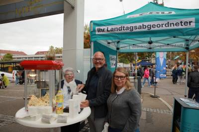Christel Schwegler, Klaus Knauer und Sandra Schmidgall-Appl
