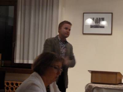 Kreisgeschftsfhrer David Mller und Felizitas Winners