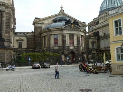 Blick auf die Kunstakademie