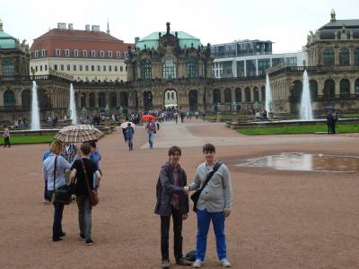 Dominic Scheim und Fabian Zahlecker im Zwinger