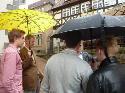 Ja, es hat geregnet!