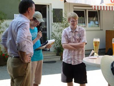 Stefan, der JU-Vorsitzende und Jugendgemeinderat von Fellbach, hat es auch gegen den OB nicht leicht. 