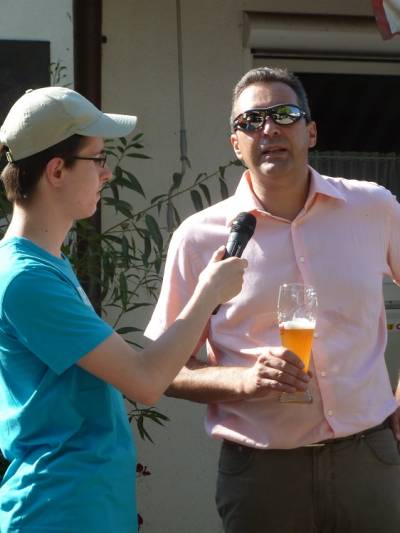 Dr. Joachim Pfeiffer schaute natrlich auch vorbei. 