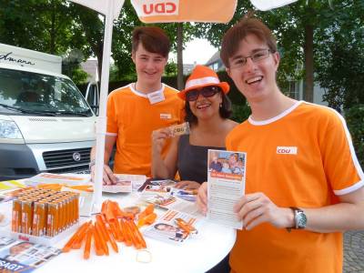 Sandra Nitschke war auch mit dabei. 