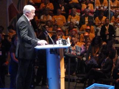 Horst Seehofer, CSU-Vorsitzender und Bayrischer Ministerprsident