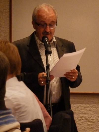 Harald Rienth wurde als Vorsitzender im Amt besttigt. 