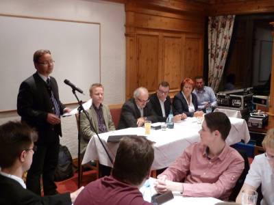 Etwa 50 Mitglieder waren gekommen. 