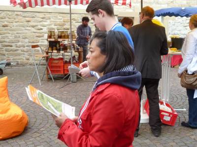 Sandra und Dominic warten auf, naja, \\\