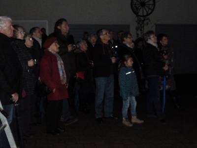 Alles blickt zur Leinwand