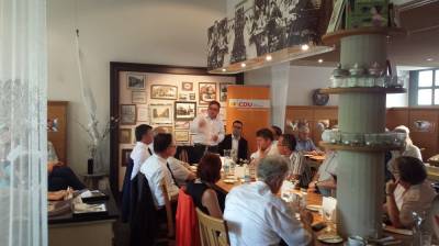 Guido Wolf ist nahe bei den Menschen und beantwortet viele Fragen zu unterschiedlichen Themen. 