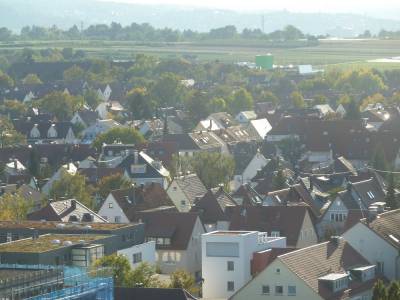 Blick auf Fellbach