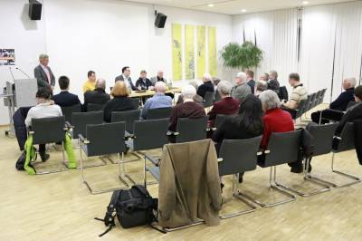 Die Fragerunde wurde ausgiebig fr Nachfragen genutzt. 