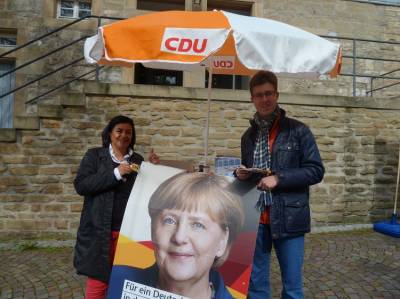 Sandra Nitschke und Fabian Zahlecker in Schmiden