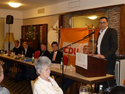 Landtagsabgeordneter Siegfried Lorek MdL informiert aus dem Landtag