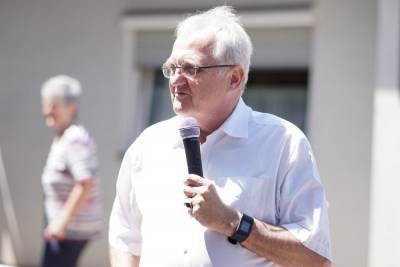 Rainer Wieland MdEP bei seinem Gruwort